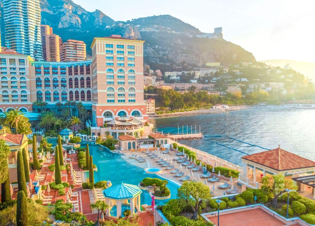 Monte Carlo beach view