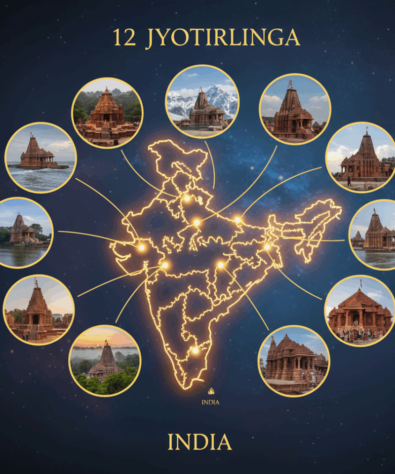 12 Jyotirlingas in India