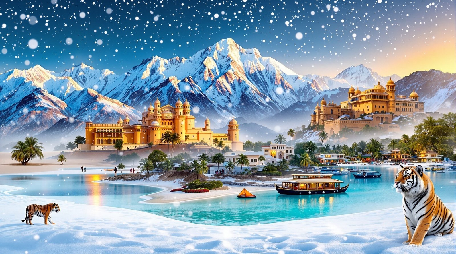 51 Best Places to Visit in January in India 2026 - Winter destinations with snowfall, beaches, heritage, and wildlife