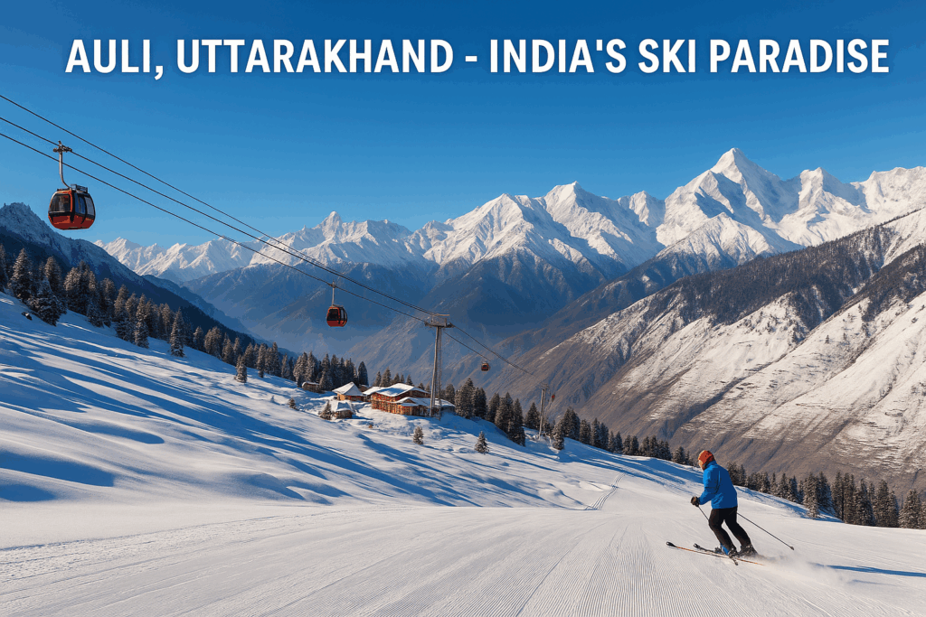 Auli, Uttarakhand – India’s Ski Paradise