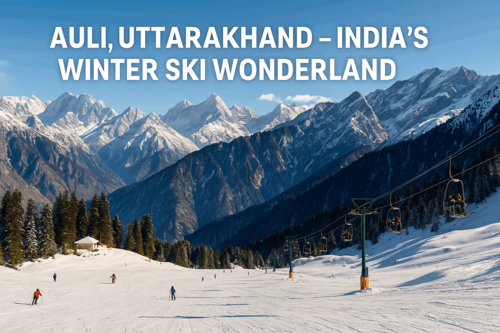 Auli, Uttarakhand – India’s Winter Ski Wonderland