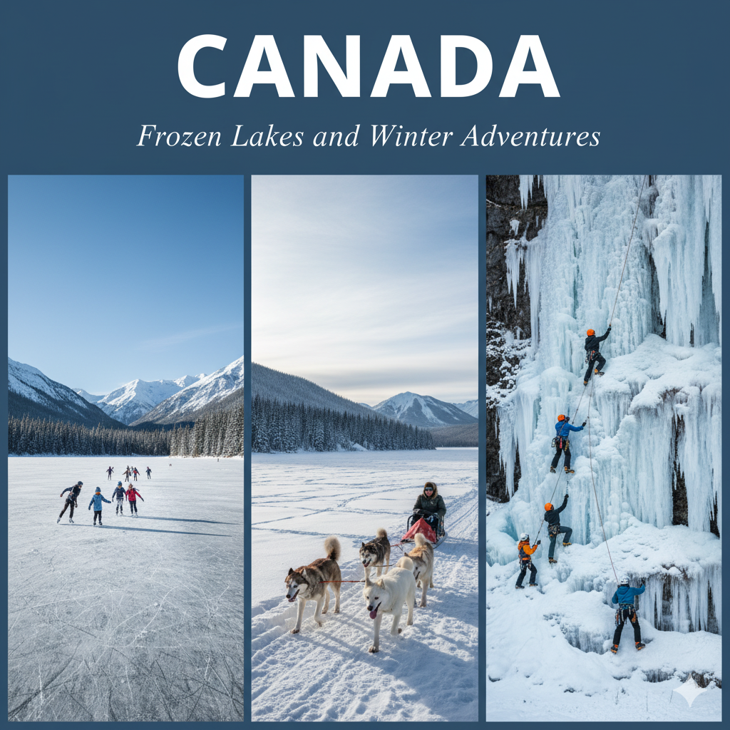 Canada – Frozen Lakes and Winter Adventures