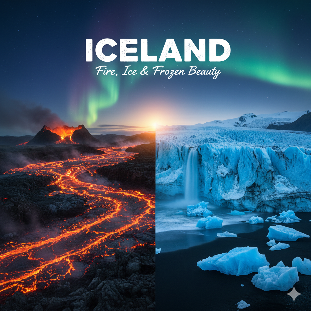 Iceland – Fire, Ice & Frozen Beauty