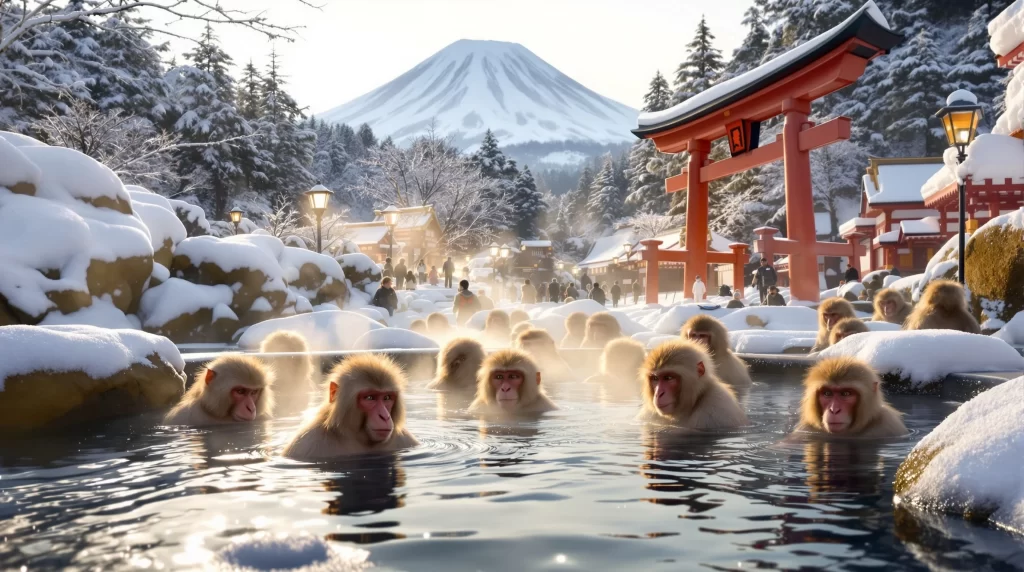 Japan – Snow Monkeys, Powder Snow & Winter Festivals