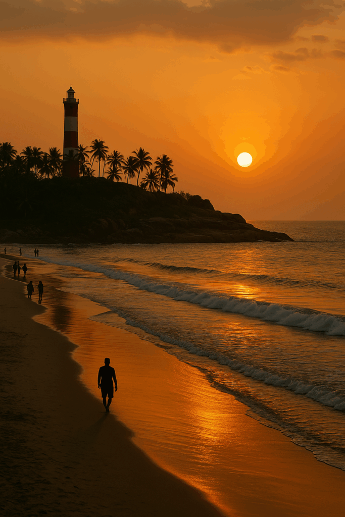 Kovalam – Beaches That Glow Gold