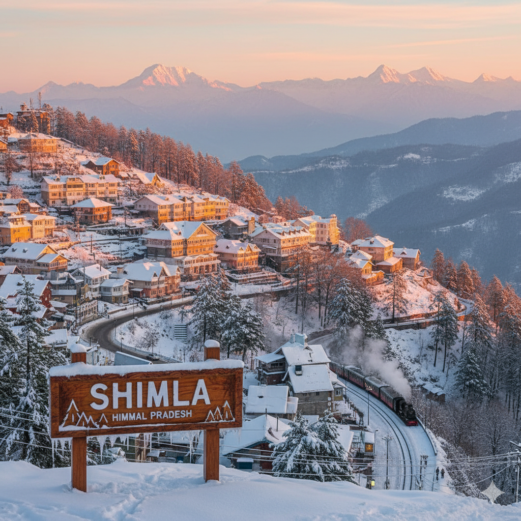 Shimla, Himachal Pradesh – The Queen of Winter Hills