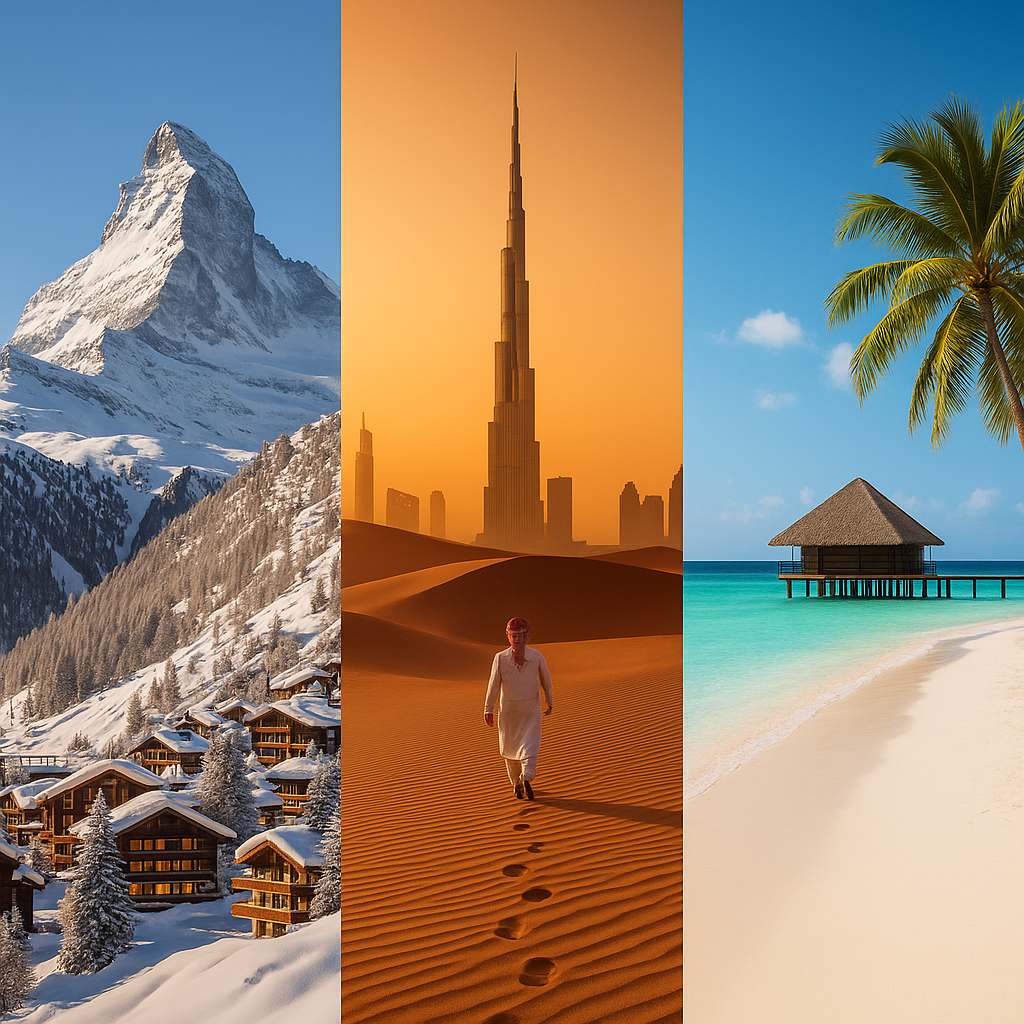 Top 10 Best Places to Visit Around the World from December to February 2026