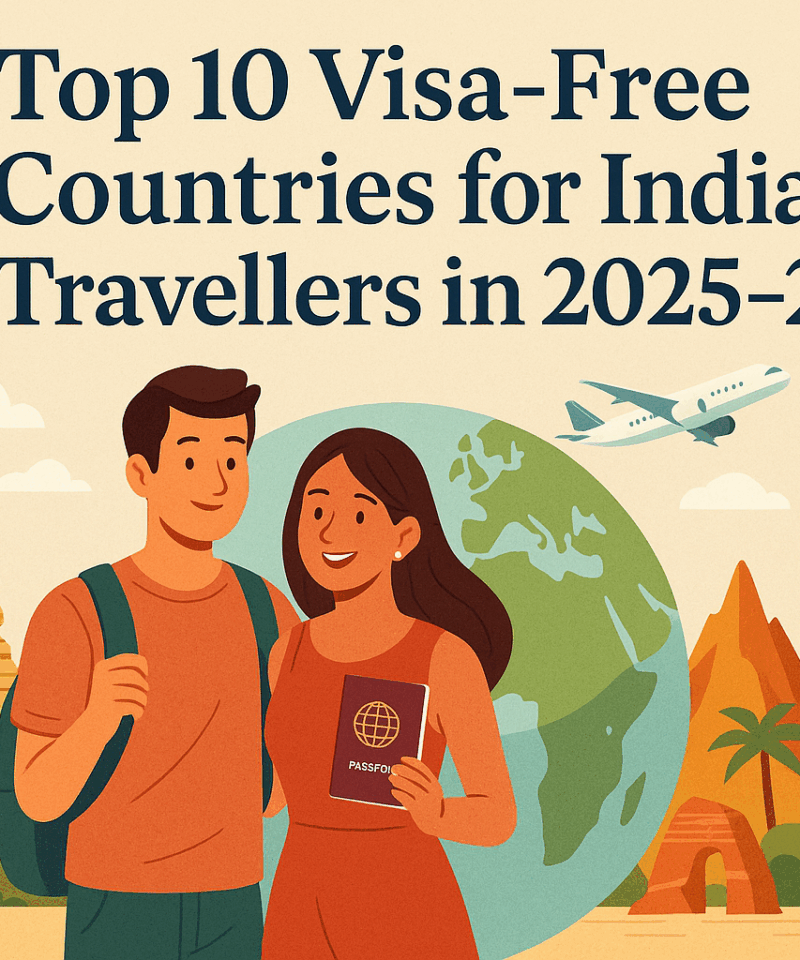 Top 10 Visa-Free Countries for Indian Travellers in 2025–26