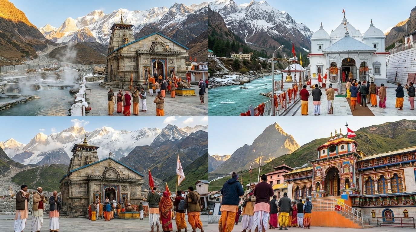 Char Dham Four Temples