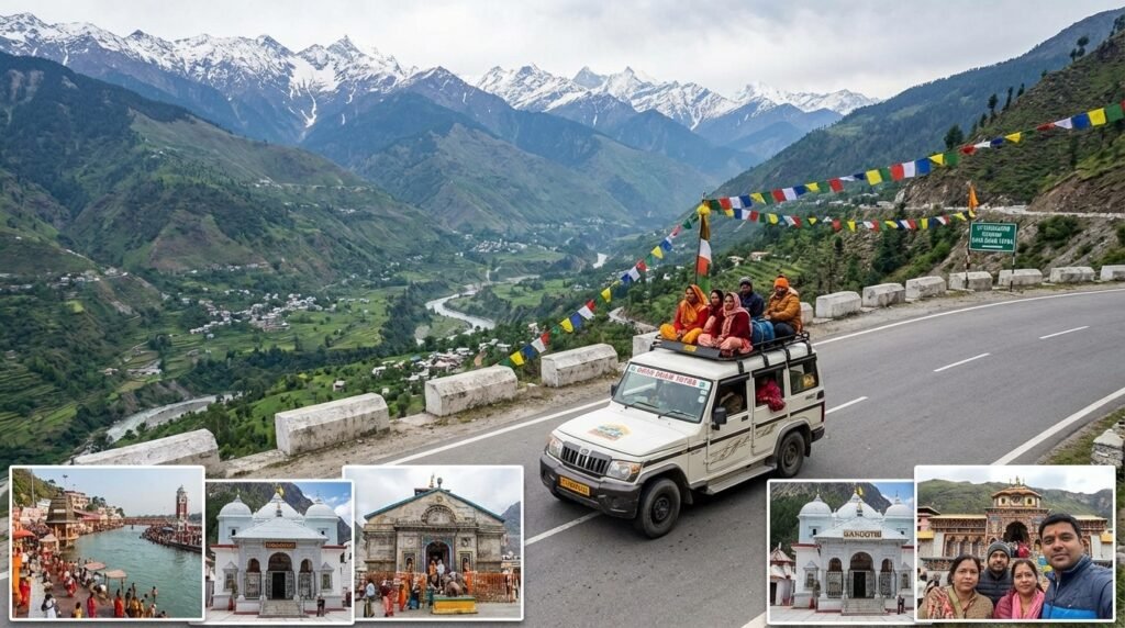 Char Dham Journey Mountain Road
