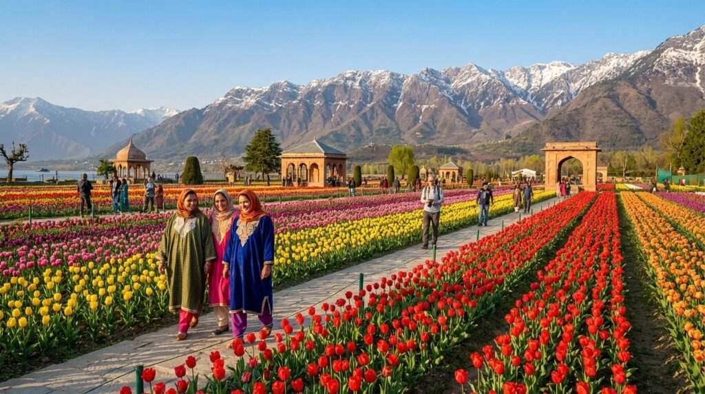 Kashmir – The Valley of Blooming Tulips