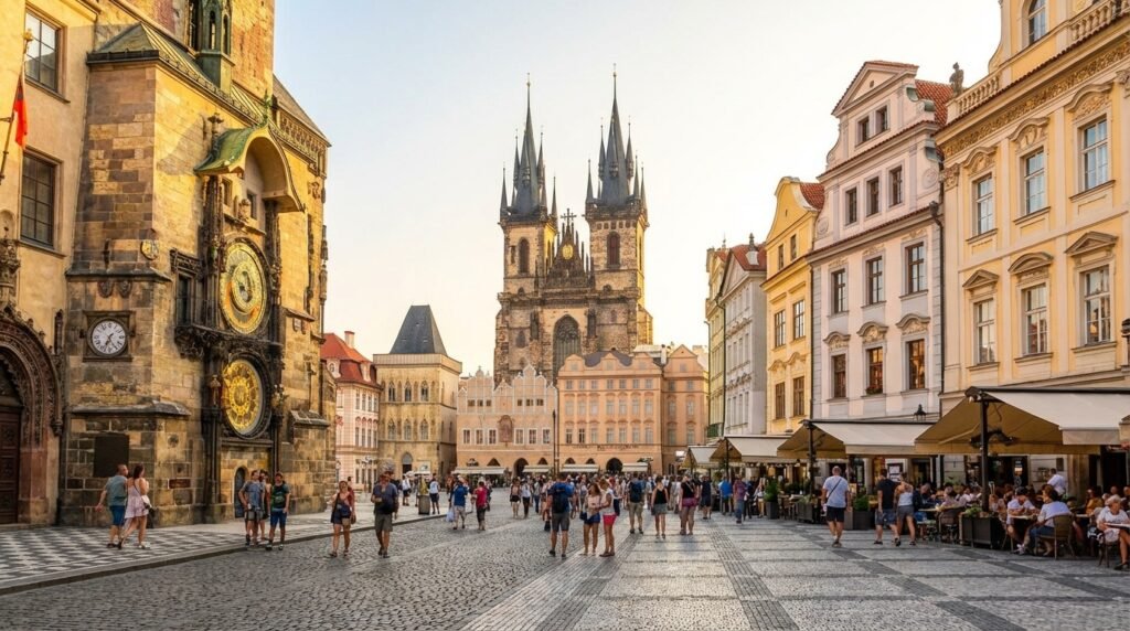 Old Town Square (Staroměstské náměstí) - Prague, Czech Republic