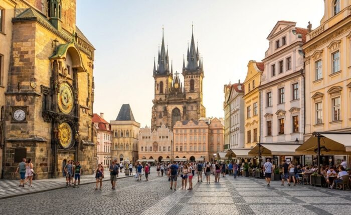 Old Town Square (Staroměstské náměstí) - Prague, Czech Republic