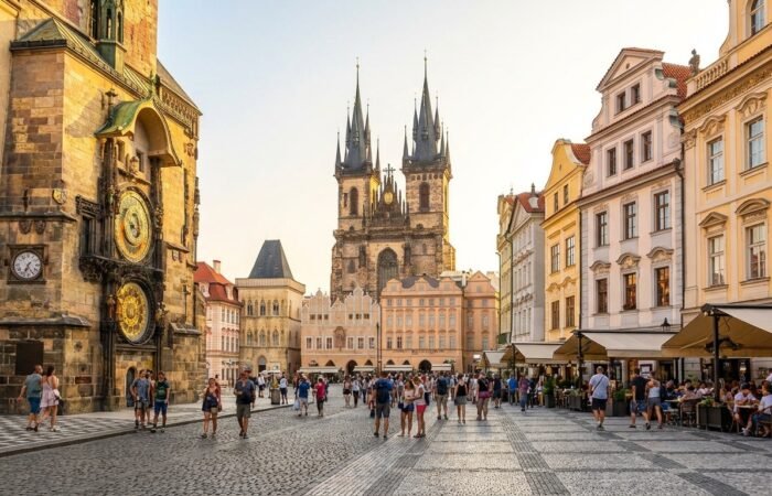 Old Town Square (Staroměstské náměstí) - Prague, Czech Republic