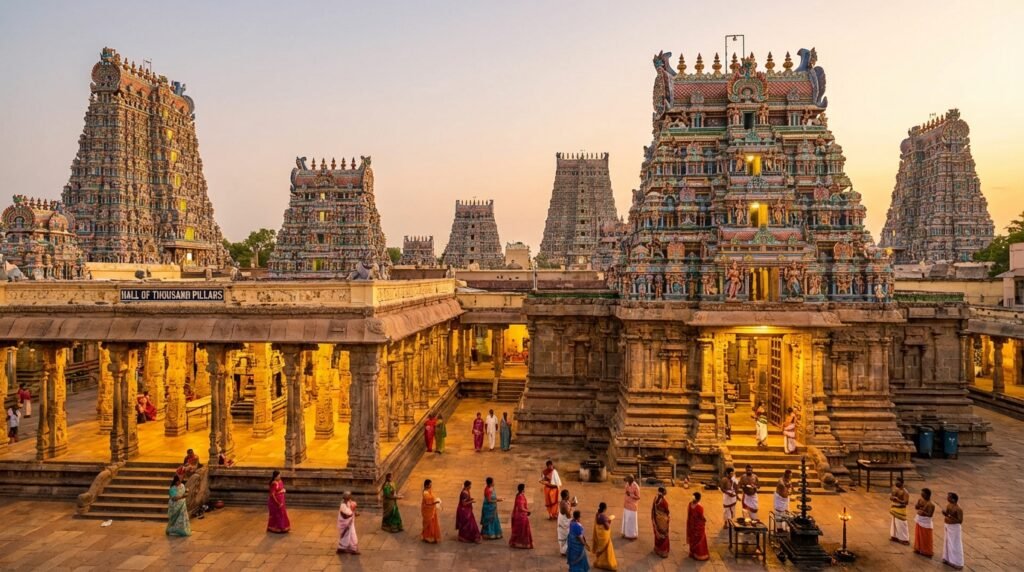 Madurai Meenakshi Temple, Tamil Nadu