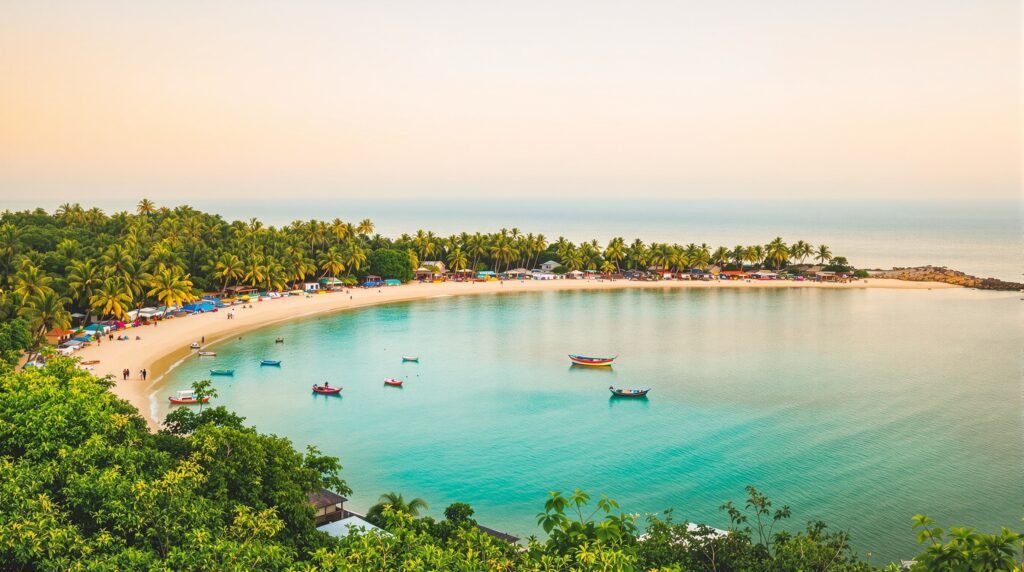 Palolem Beach- The Peaceful Paradise