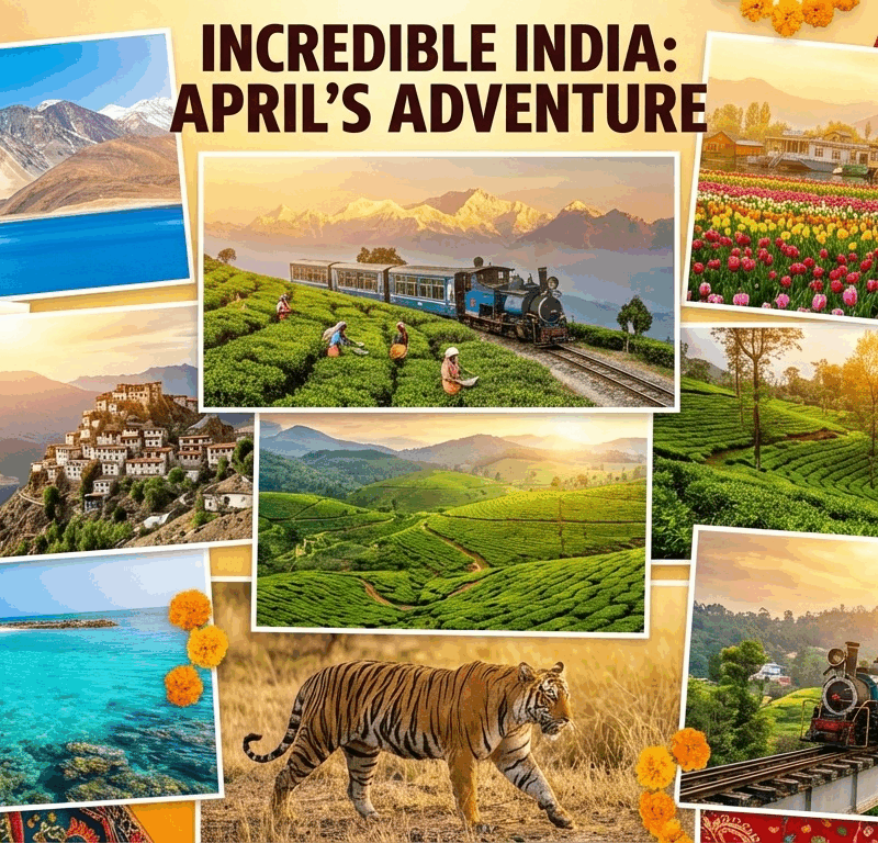 Places to Visit in India in April 2026