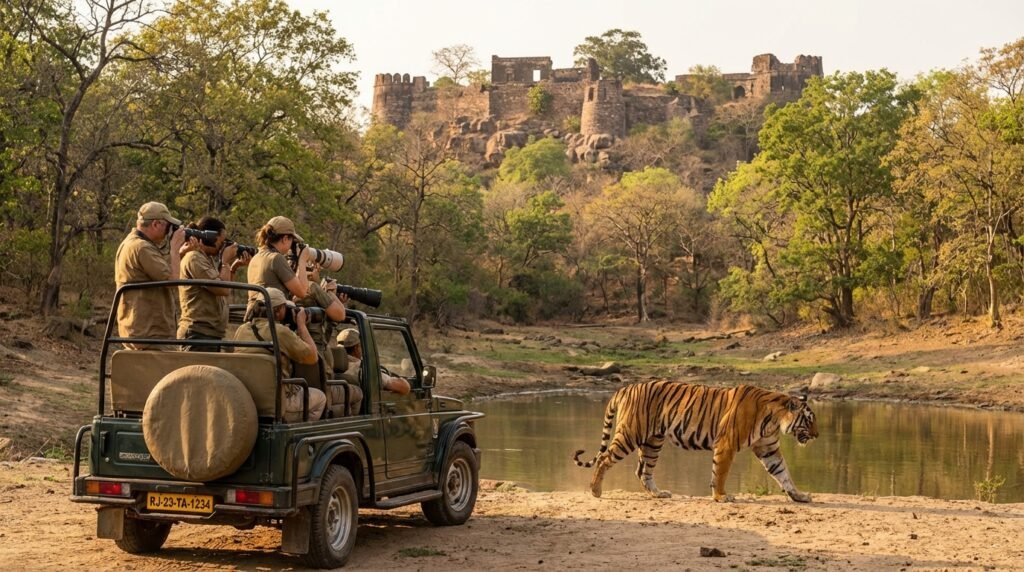 RANTHAMBORE NATIONAL PARK - TIGER TERRITORY