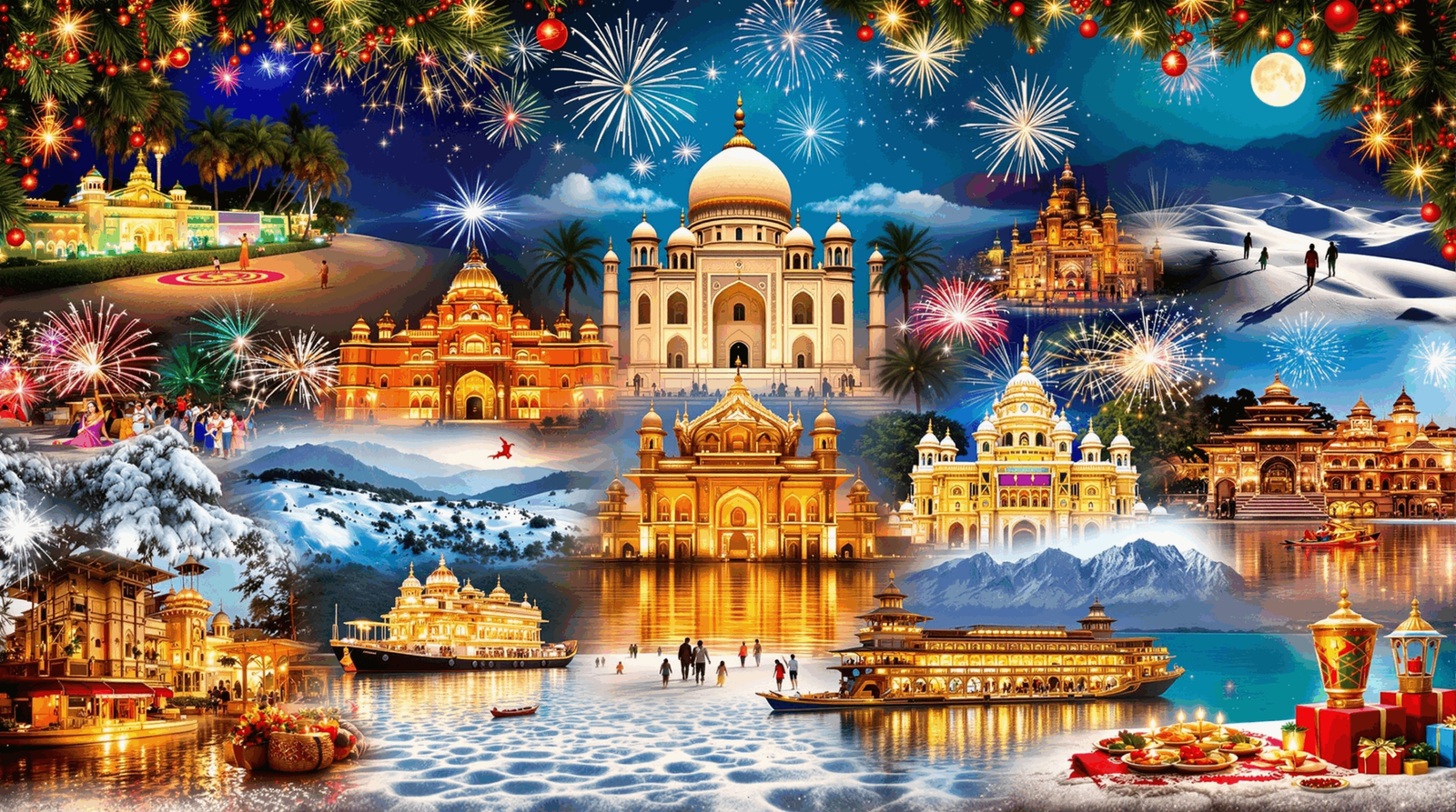 Top 21 Hottest & Emerging Destinations In India to Celebrate Christmas & New Year