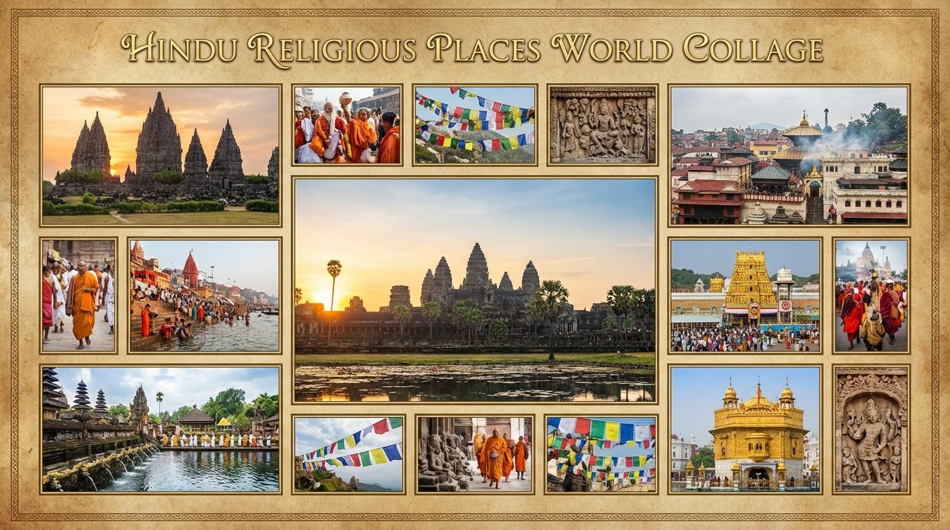 Top 51 Hindu Religious Places in the World