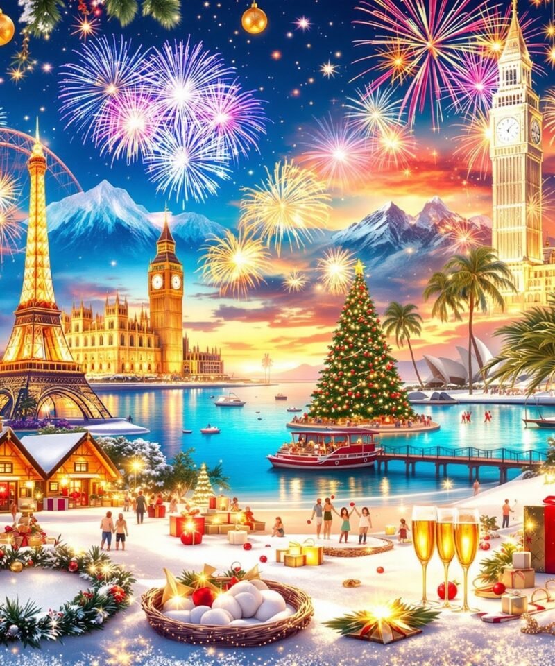 Top 51 Hottest & Emerging Destinations Around the World to Celebrate Christmas & New Year