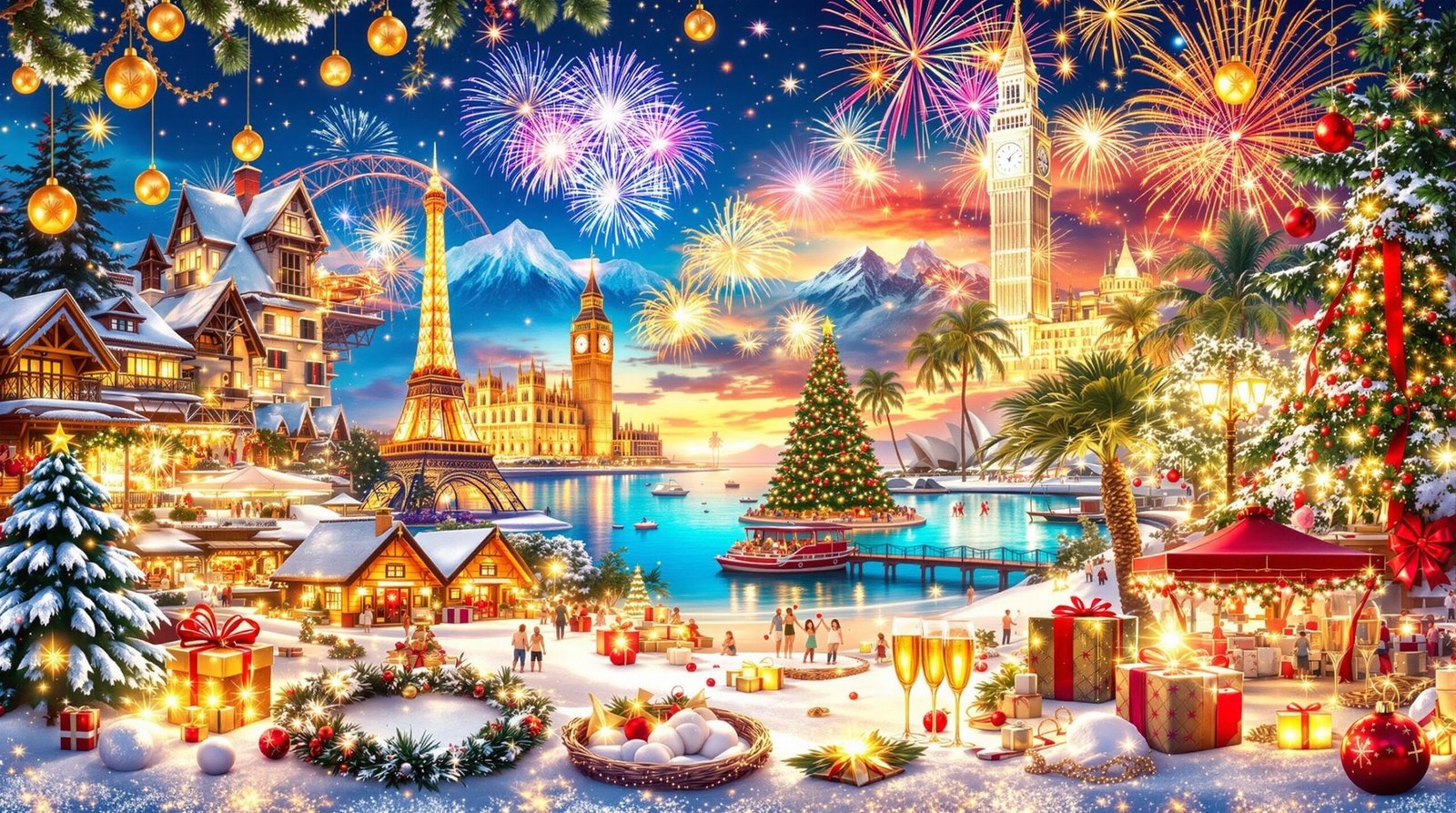 Top 51 Hottest & Emerging Destinations Around the World to Celebrate Christmas & New Year