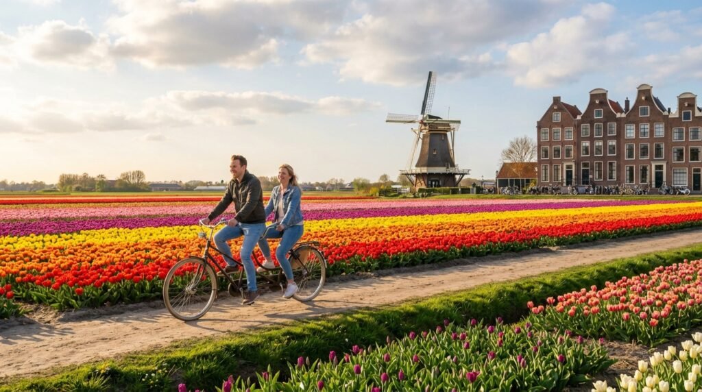 Amsterdam, Netherlands – Tulips & Canals