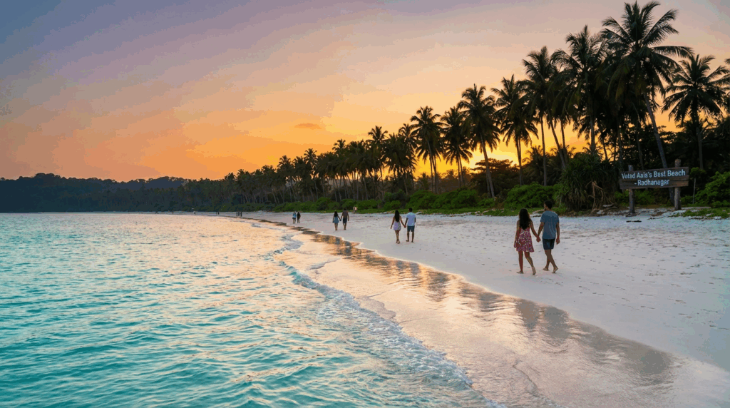 Radhanagar Beach (Beach No. 7), Havelock Island – Asia's Best Beach