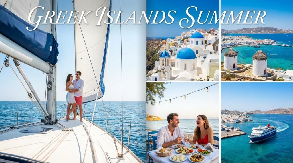 Santorini, Greece – Where Blue Meets White
