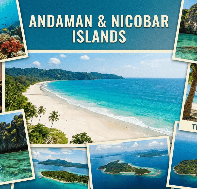 Top 10 Tourist Places in Andaman and Nicobar Islands