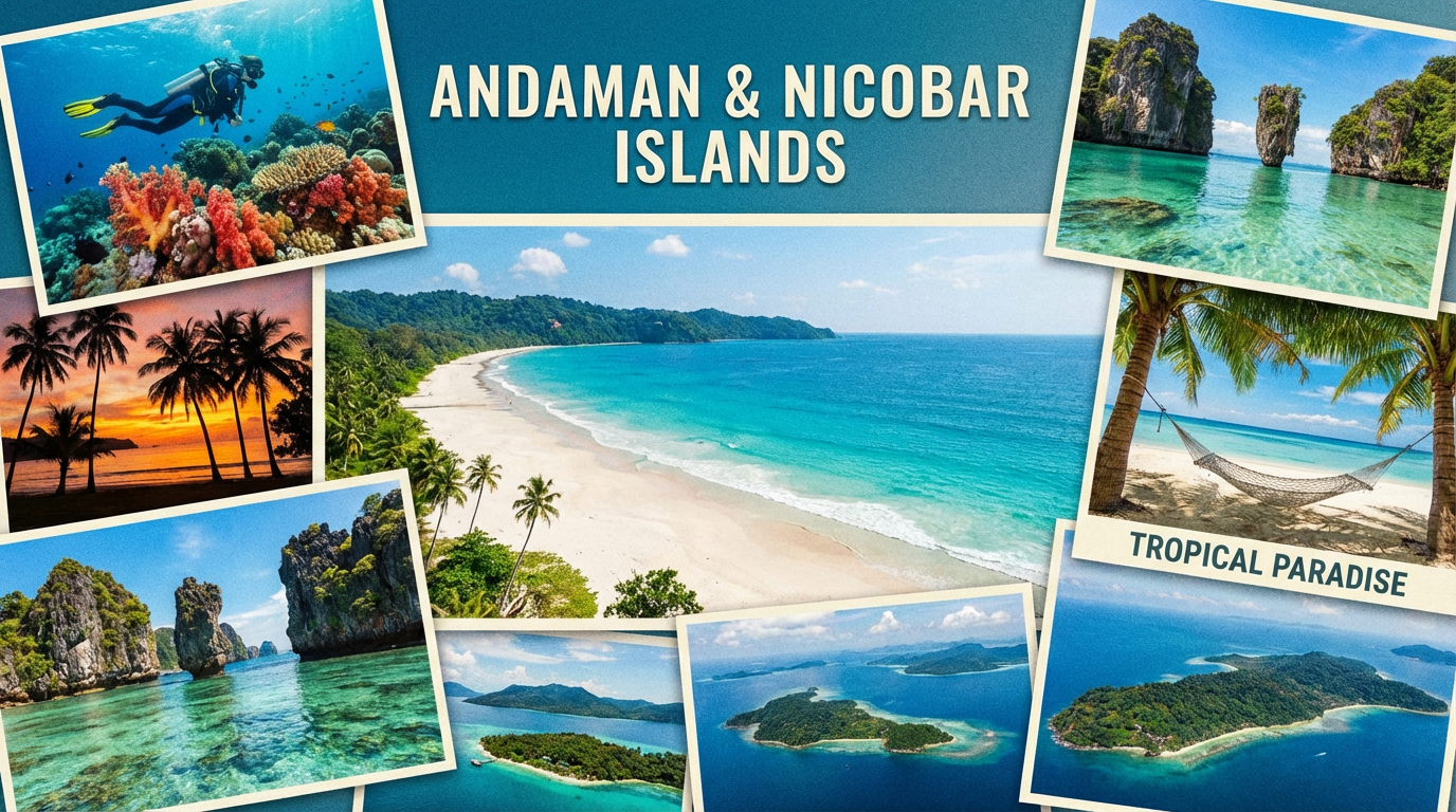 Top 10 Tourist Places in Andaman and Nicobar Islands