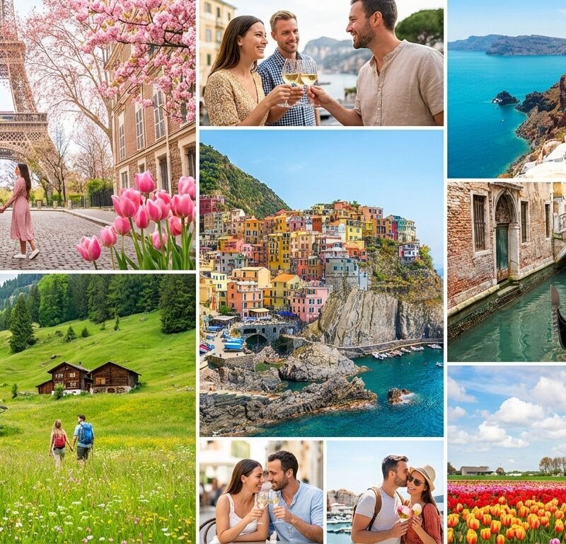 Top 51 Europe Tours for Couples in April to June