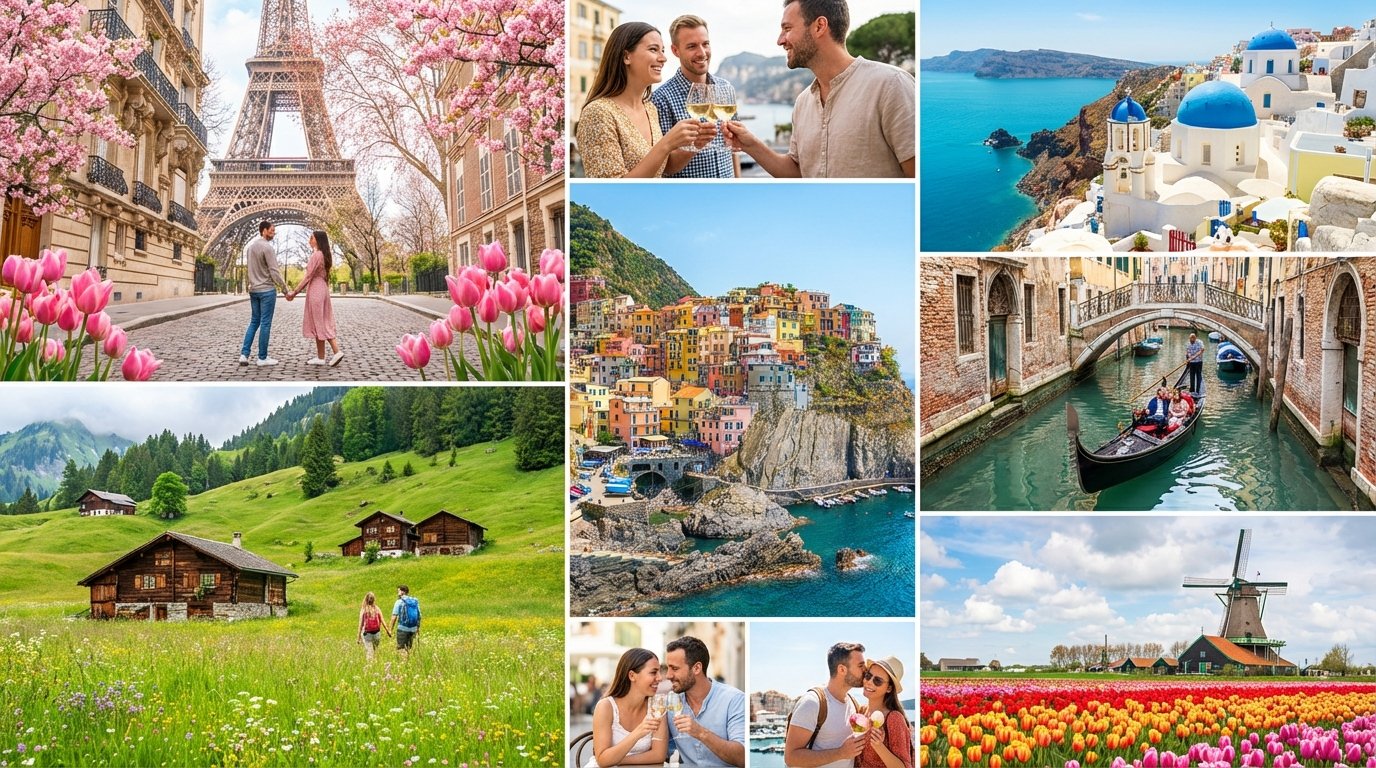 Top 51 Europe Tours for Couples in April to June