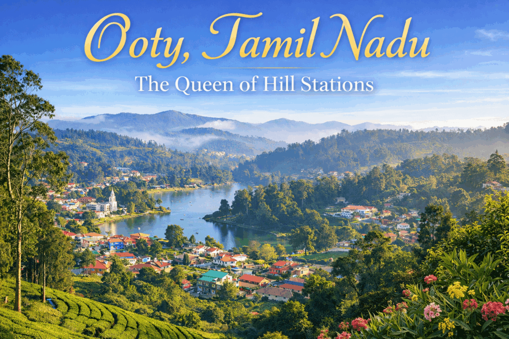 Ooty, Tamil Nadu – The Queen of Hill Stations