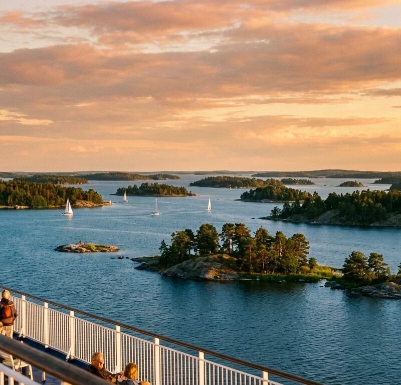 Views of the Surrounding Islands - Baltic Sea