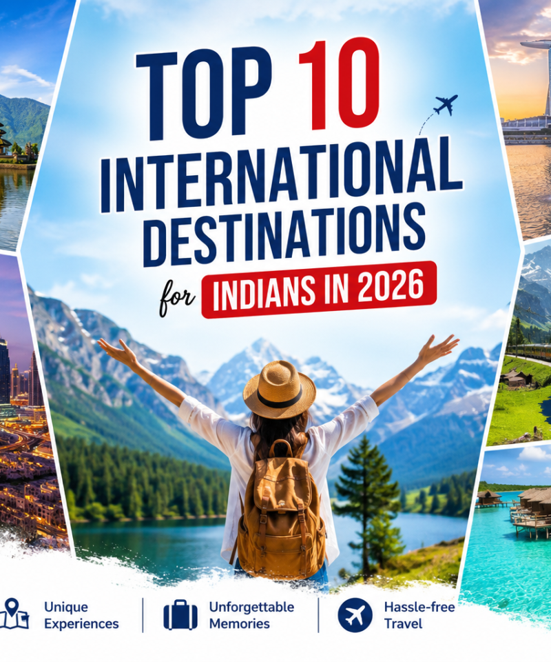 Top 10 International Destinations for Indians in 2026