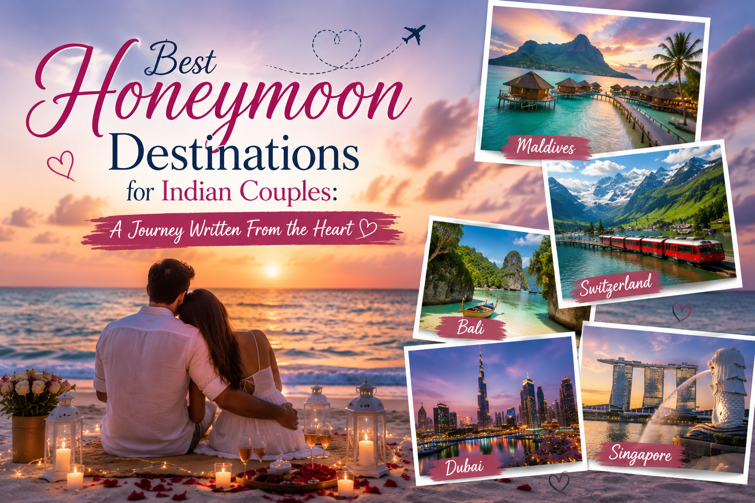 Best Honeymoon Destinations for Indian Couples A Journey Written From the Heart