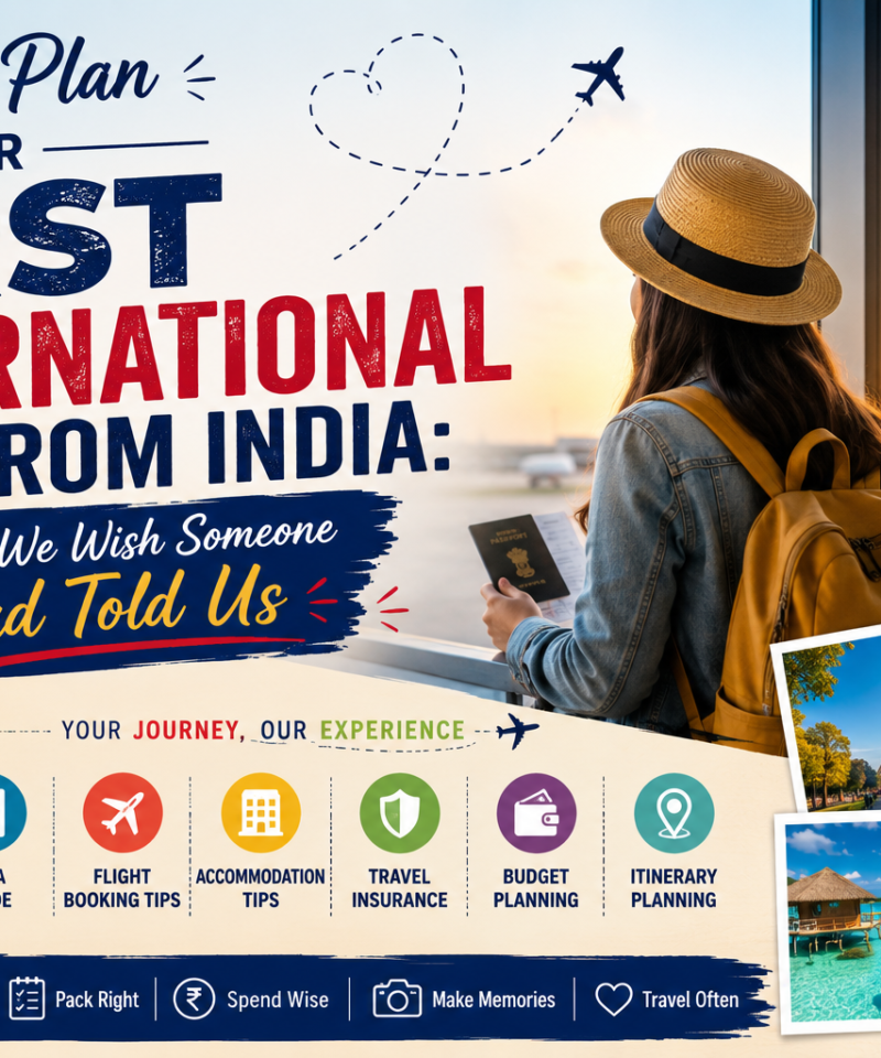Plan your first international trip
