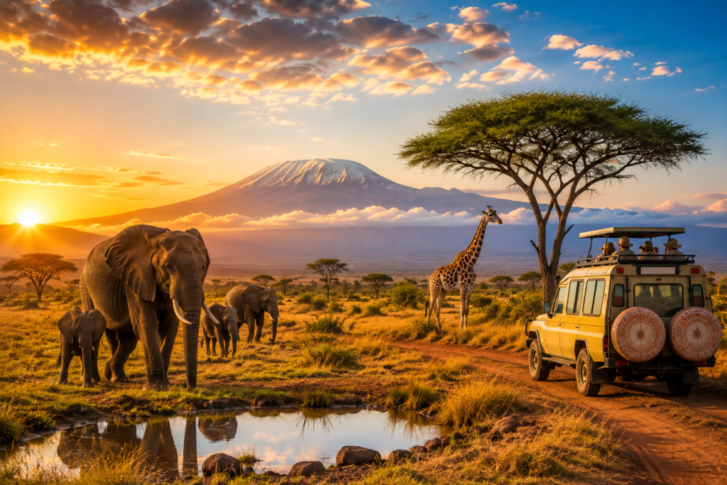 Golden Safari at Kilimanjaro-Kenya