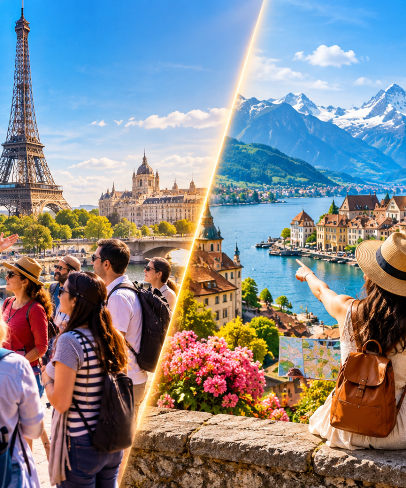 Europe Group Tour vs Customised Trip