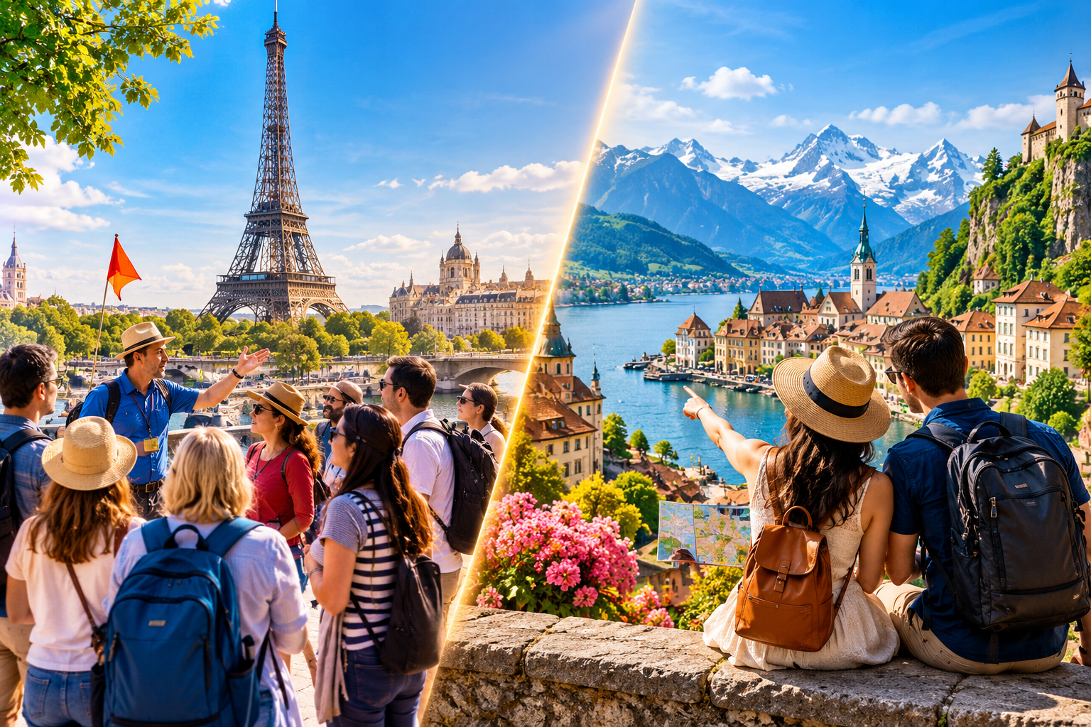 Europe Group Tour vs Customised Trip